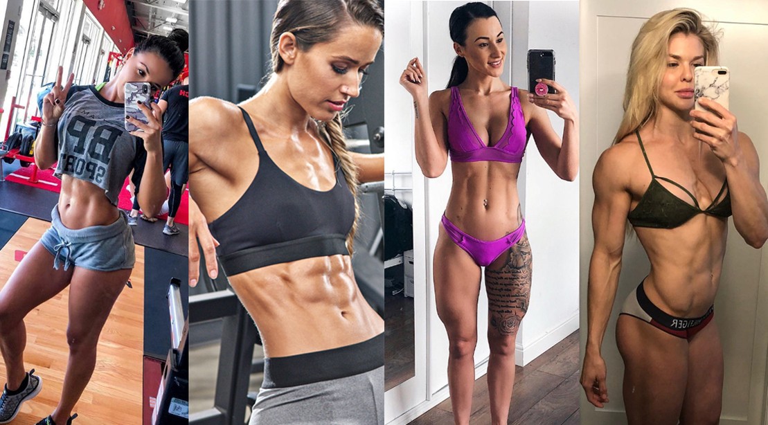 Naked chick with abs of steel — 11