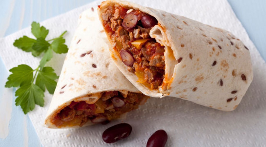 Turkey and Black Bean Burrito Recipe Muscle & Fitness