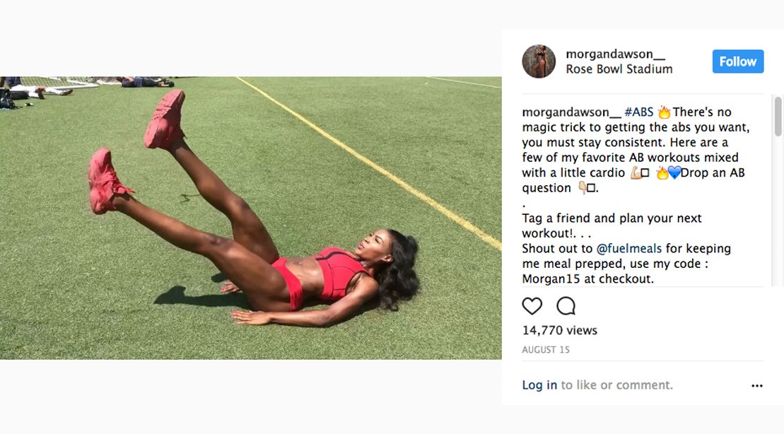 Fitness Model Morgan Dawson's Sexiest Pictures on Instagram Muscle