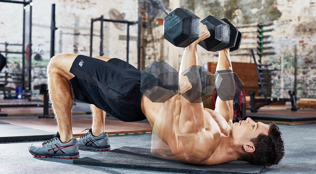 The Dumbbell Hip Bridge Press To Optimize Your Bench
