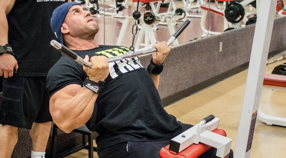 Jay Cutler's Two-A-Day Back Training Jay Cutler's Two-A-Day Back Training