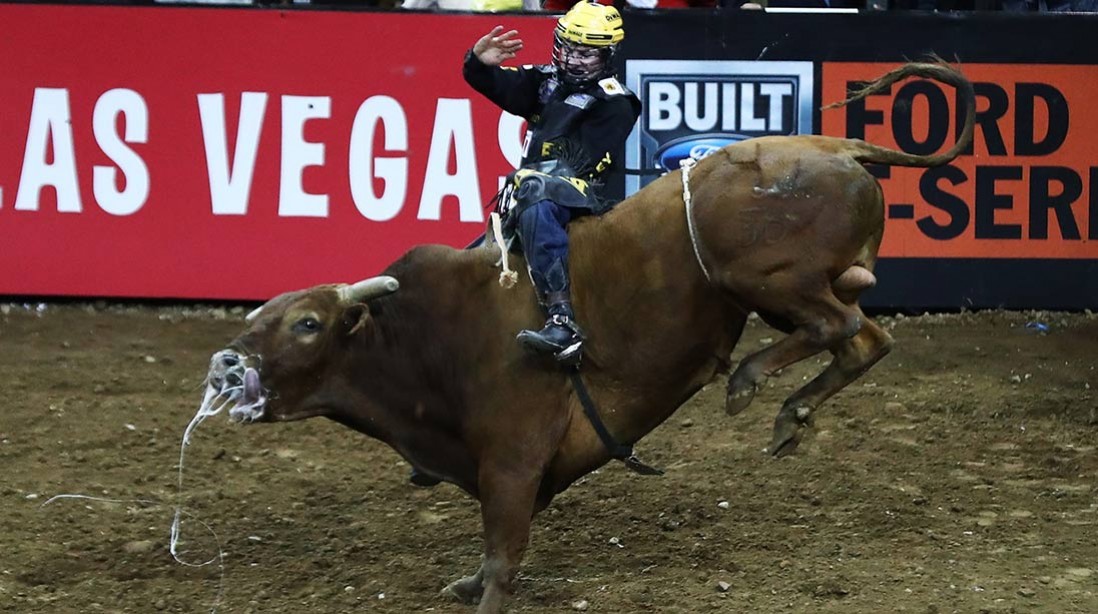 Watch Pro Bull Rider Jess Lockwood Shows Off His Strength With PBR