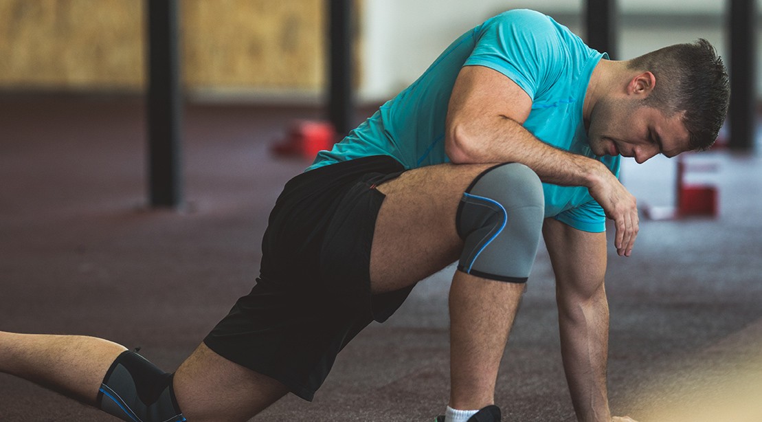 Man Stretching Man Stretching