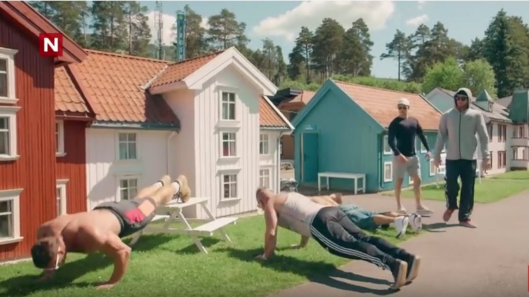Norwegian Bodybuilders Invade Tiny Town | Muscle & Fitness Norwegian Bodybuilders Invade Tiny Town | Muscle & Fitness