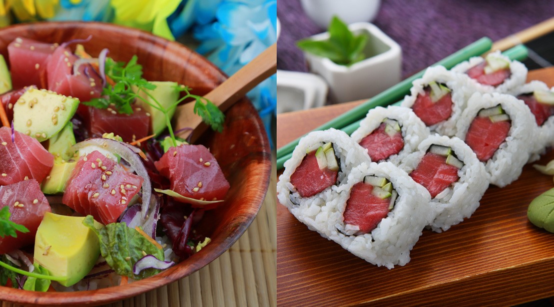 Which Is Healthier: Poke Bowl or Sushi Roll? Which Is Healthier: Poke Bowl or Sushi Roll?
