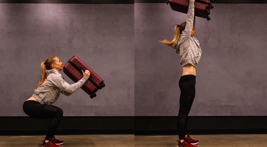 The Suitcase Workout to Keep You on Track While Traveling Muscle