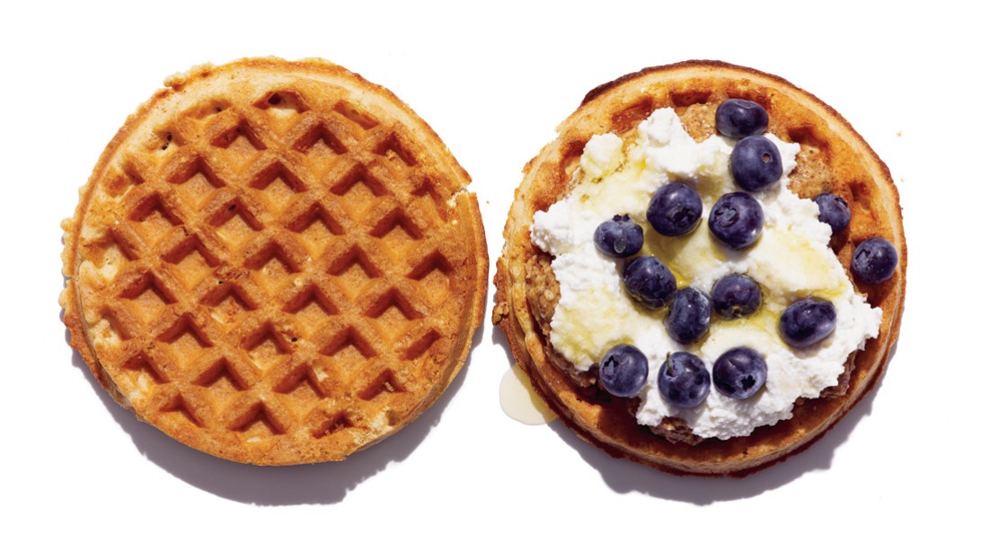Sweeten Your Morning Blueberry Ricotta Waffle Sandwich Muscle & Fitness