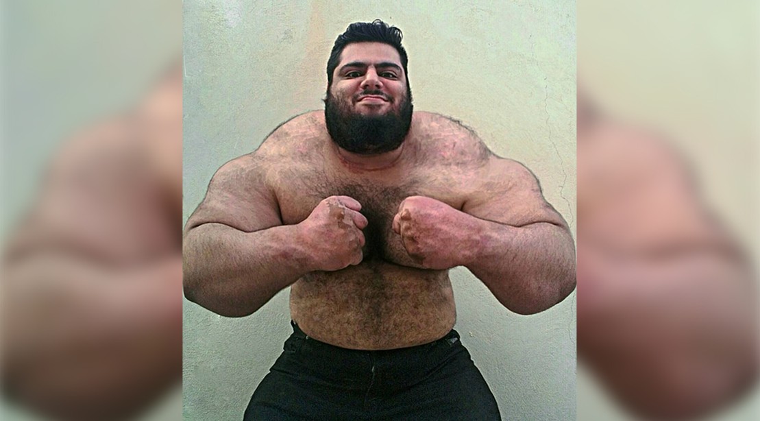 Massive Bodybuilder Sajad Gharibii Dubbed �Iranian Hulk
