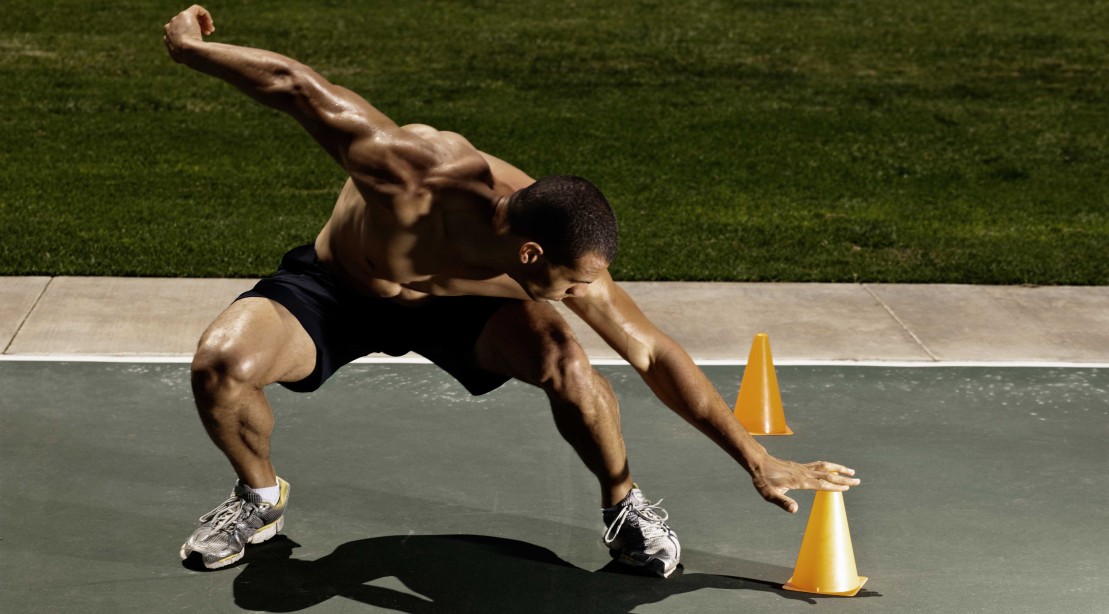 Sprinter Touching Cone Sprinter Touching Cone