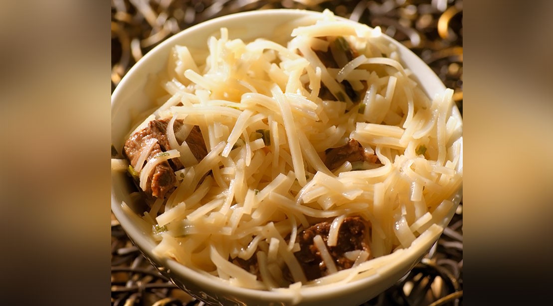 Rice Noodles With Steak Muscle & Fitness