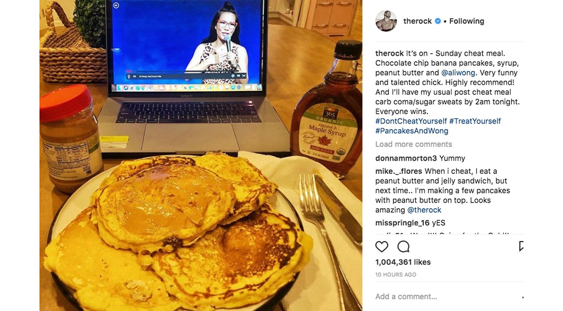 14 of Dwayne 'The Rock' Johnson's Best Cheat Meals Muscle & Fitness