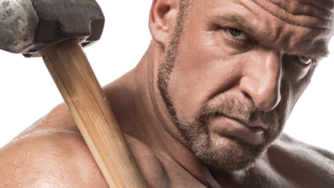 triple h breaks character to comfort crying wwe fan muscle fitness