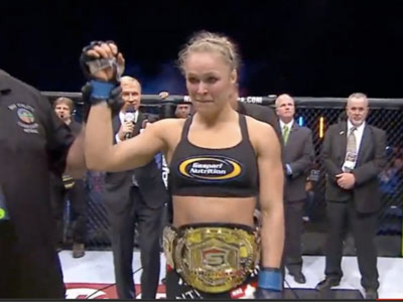 Ronda Rousey Muscular _ Ronda Rousey — Wikipédia – DUFLCY