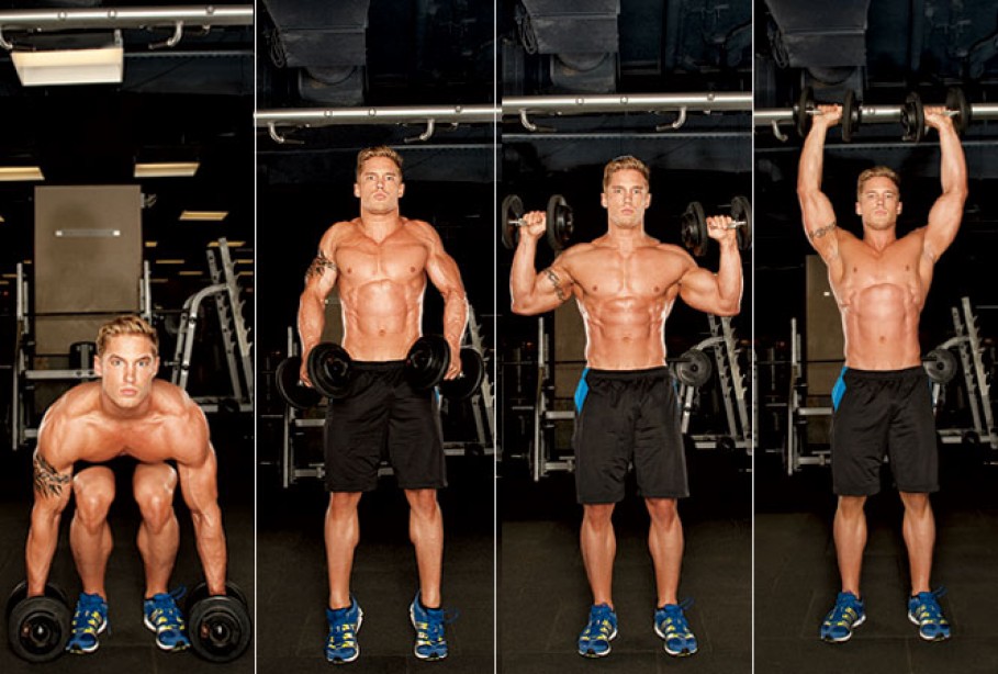 Burn Fat With the SquatCleanPress Muscle & Fitness