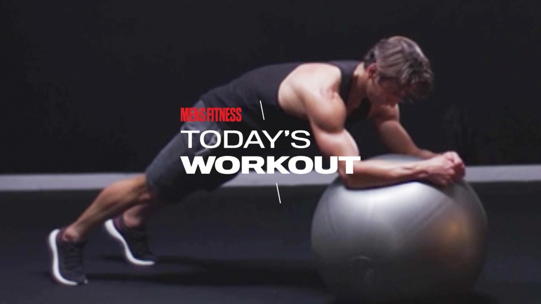 Today's Workout 118 The Swiss ball circuit to your core Muscle