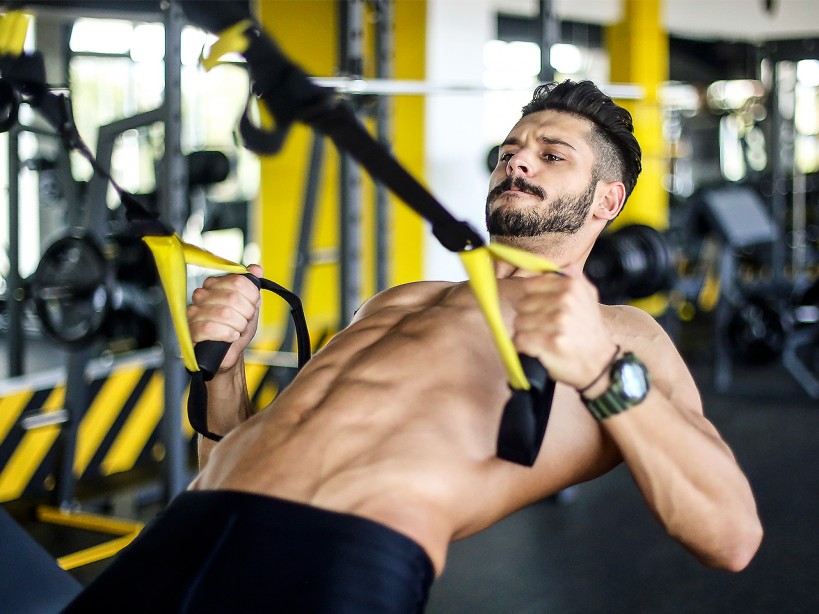 The 10-minute TRX workout to cook your abs | Muscle & Fitness