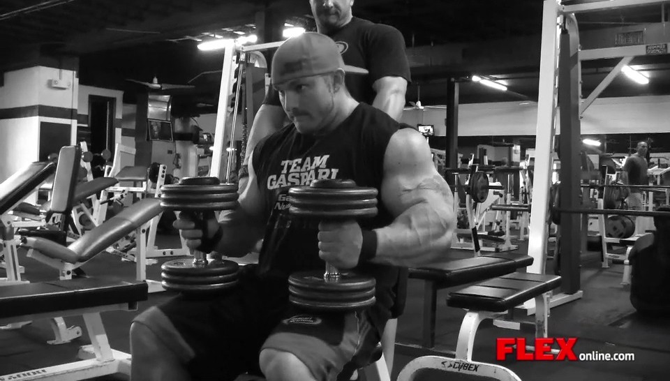 Flex Lewis� Shoulder Workout Muscle &amp; Fitness