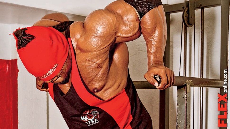 Kai Greene Pecs in the City Muscle & Fitness Kai Greene Pecs in the City Muscle & Fitness